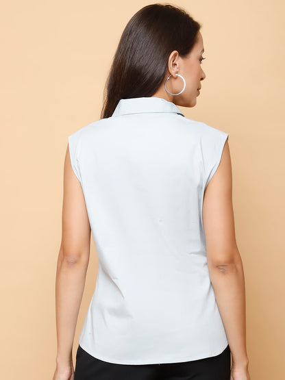 Sleeveless  Cotton Top